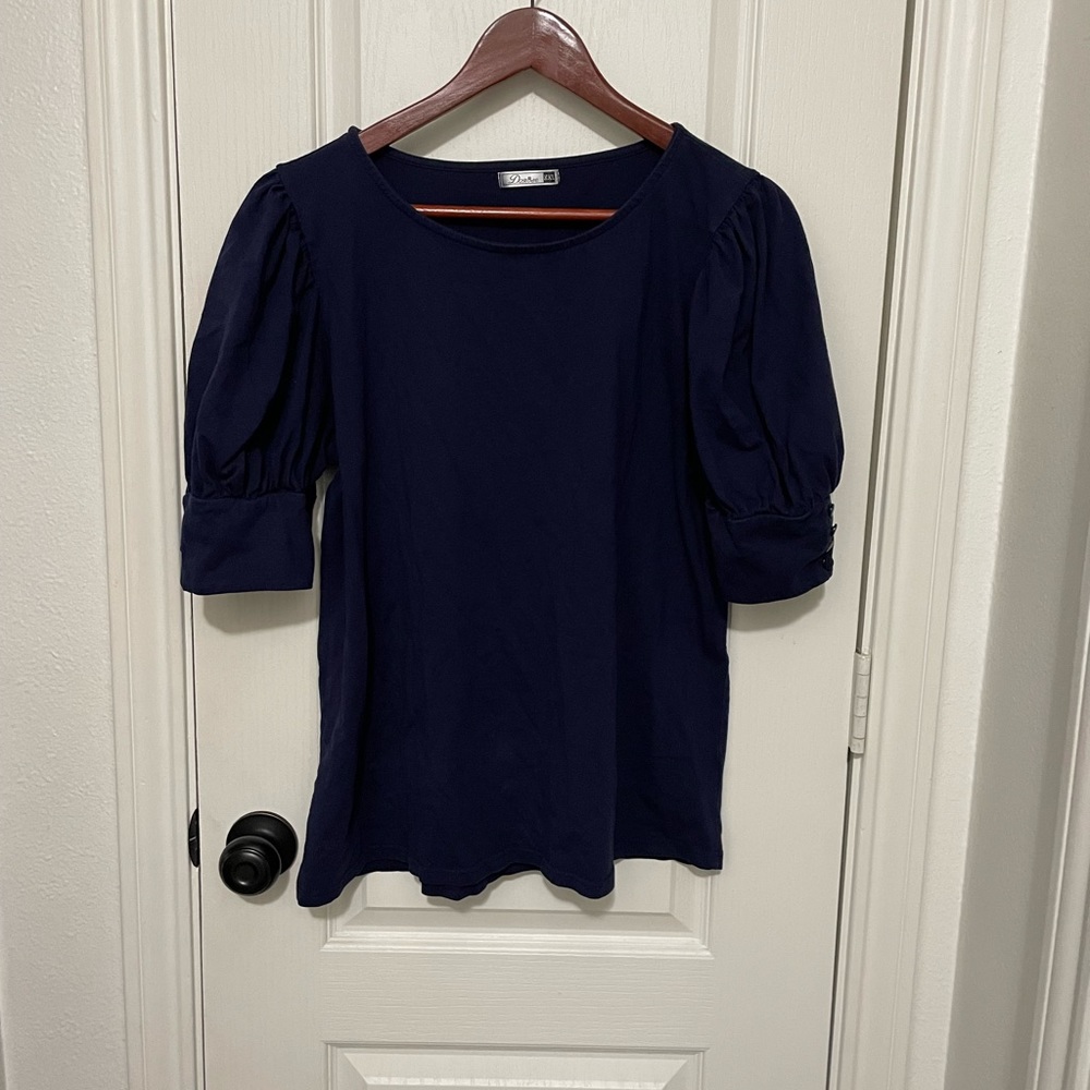 Dorose Puff Sleeve Blouse